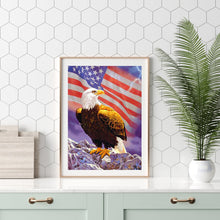 Load image into Gallery viewer, Eagle 30x40cm(canvas) full round drill diamond painting
