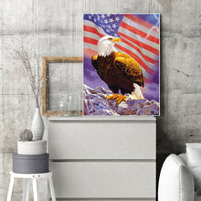 Load image into Gallery viewer, Eagle 30x40cm(canvas) full round drill diamond painting
