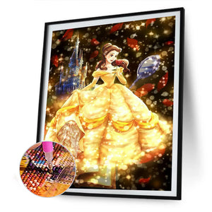 Disney Princess 40x50cm(canvas) full square drill diamond painting