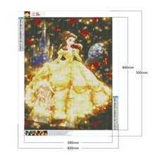 Load image into Gallery viewer, Disney Princess 40x50cm(canvas) full square drill diamond painting
