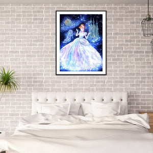 Disney Princess 40x50cm(canvas) full square drill diamond painting