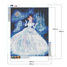 Load image into Gallery viewer, Disney Princess 40x50cm(canvas) full square drill diamond painting
