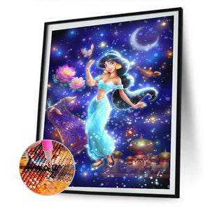 Disney Princess 40x50cm(canvas) full square drill diamond painting