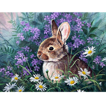 Load image into Gallery viewer, Rabbit 40x30cm(canvas) full round drill diamond painting
