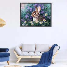 Load image into Gallery viewer, Rabbit 40x30cm(canvas) full round drill diamond painting
