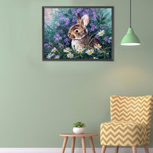 Load image into Gallery viewer, Rabbit 40x30cm(canvas) full round drill diamond painting
