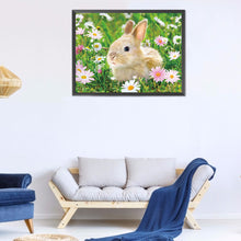 Load image into Gallery viewer, Rabbit 40x30cm(canvas) full round drill diamond painting
