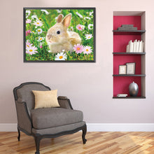 Load image into Gallery viewer, Rabbit 40x30cm(canvas) full round drill diamond painting
