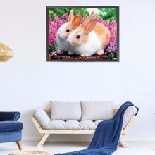 Load image into Gallery viewer, Rabbit 40x30cm(canvas) full round drill diamond painting
