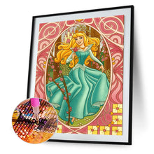 Load image into Gallery viewer, Disney Princess 30x40cm(canvas) full round drill diamond painting
