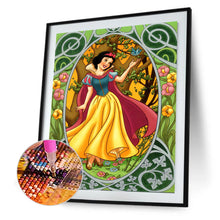 Load image into Gallery viewer, Disney Princess 30x40cm(canvas) full round drill diamond painting
