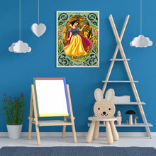 Load image into Gallery viewer, Disney Princess 30x40cm(canvas) full round drill diamond painting
