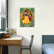 Load image into Gallery viewer, Disney Princess 30x40cm(canvas) full round drill diamond painting
