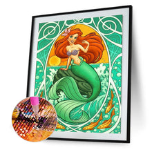 Load image into Gallery viewer, Disney Princess 30x40cm(canvas) full round drill diamond painting
