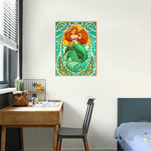 Load image into Gallery viewer, Disney Princess 30x40cm(canvas) full round drill diamond painting
