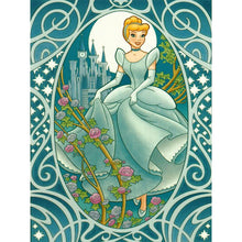 Load image into Gallery viewer, Disney Princess 30x40cm(canvas) full round drill diamond painting
