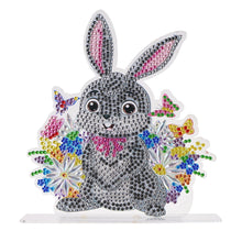 Load image into Gallery viewer, Diamond Painting Ornaments Easter Bunny DIY Crystal Table Crafts (CB026)
