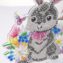 Load image into Gallery viewer, Diamond Painting Ornaments Easter Bunny DIY Crystal Table Crafts (CB026)
