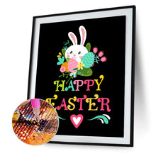 Load image into Gallery viewer, Easter Bunny 30x40cm(canvas) full round drill diamond painting
