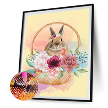 Load image into Gallery viewer, Easter Bunny 30x40cm(canvas) full square drill diamond painting
