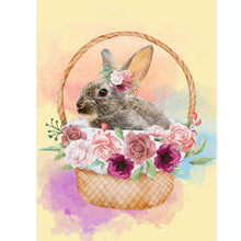 Load image into Gallery viewer, Easter Bunny 30x40cm(canvas) full square drill diamond painting
