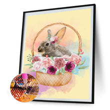 Load image into Gallery viewer, Easter Bunny 30x40cm(canvas) full square drill diamond painting
