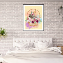 Load image into Gallery viewer, Easter Bunny 30x40cm(canvas) full square drill diamond painting
