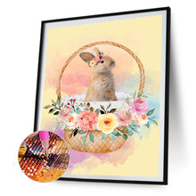 Load image into Gallery viewer, Easter Bunny 30x40cm(canvas) full square drill diamond painting
