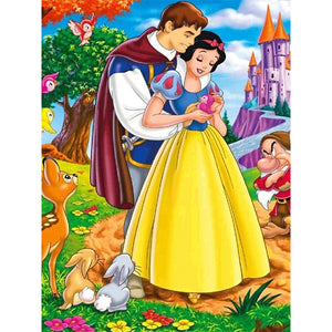 Disney Princess 30x40cm(canvas) full round drill diamond painting