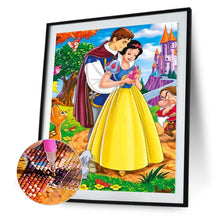 Load image into Gallery viewer, Disney Princess 30x40cm(canvas) full round drill diamond painting
