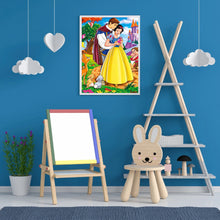 Load image into Gallery viewer, Disney Princess 30x40cm(canvas) full round drill diamond painting
