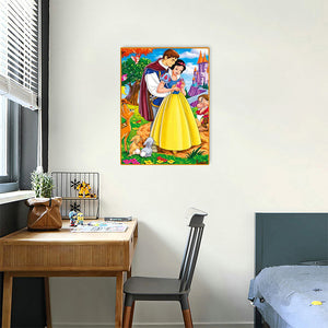 Disney Princess 30x40cm(canvas) full round drill diamond painting