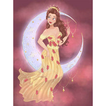 Load image into Gallery viewer, Disney Princess 30x40cm(canvas) full round drill diamond painting
