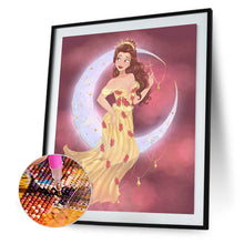 Load image into Gallery viewer, Disney Princess 30x40cm(canvas) full round drill diamond painting
