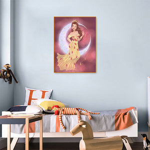 Disney Princess 30x40cm(canvas) full round drill diamond painting