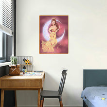 Load image into Gallery viewer, Disney Princess 30x40cm(canvas) full round drill diamond painting
