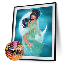 Load image into Gallery viewer, Disney Princess 30x40cm(canvas) full round drill diamond painting
