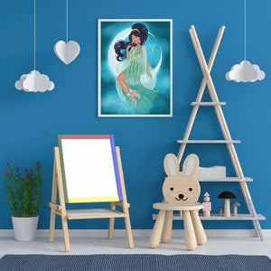 Disney Princess 30x40cm(canvas) full round drill diamond painting