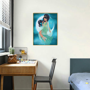 Disney Princess 30x40cm(canvas) full round drill diamond painting