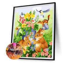 Load image into Gallery viewer, Rabbit Zoo 50x60cm(canvas) full square drill diamond painting
