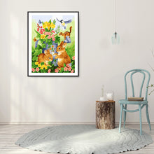 Load image into Gallery viewer, Rabbit Zoo 50x60cm(canvas) full square drill diamond painting
