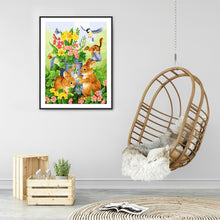 Load image into Gallery viewer, Rabbit Zoo 50x60cm(canvas) full square drill diamond painting
