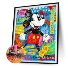 Load image into Gallery viewer, Mickey Mouse 40x50cm(canvas) full square drill diamond painting
