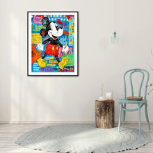 Load image into Gallery viewer, Mickey Mouse 40x50cm(canvas) full square drill diamond painting
