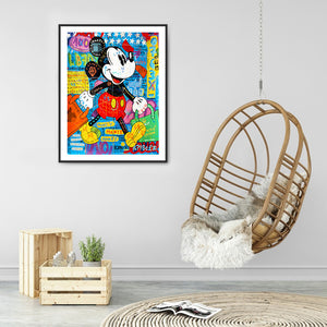 Mickey Mouse 40x50cm(canvas) full square drill diamond painting