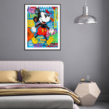 Load image into Gallery viewer, Mickey Mouse 40x50cm(canvas) full square drill diamond painting
