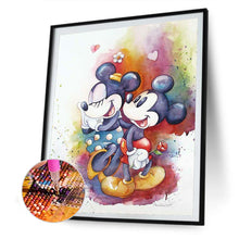 Load image into Gallery viewer, Disney Mickey &amp; Minnie Mouse 30x40cm(canvas) full round drill diamond painting
