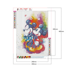 Load image into Gallery viewer, Disney Mickey &amp; Minnie Mouse 30x40cm(canvas) full round drill diamond painting
