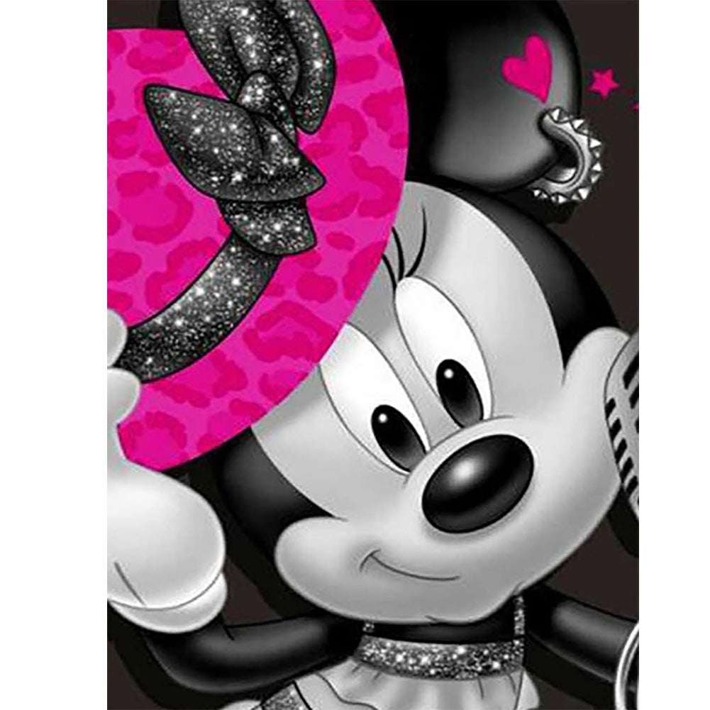 Disney Mickey & Minnie Mouse 30x40cm(canvas) full round drill diamond painting