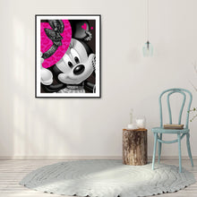 Load image into Gallery viewer, Disney Mickey &amp; Minnie Mouse 30x40cm(canvas) full round drill diamond painting
